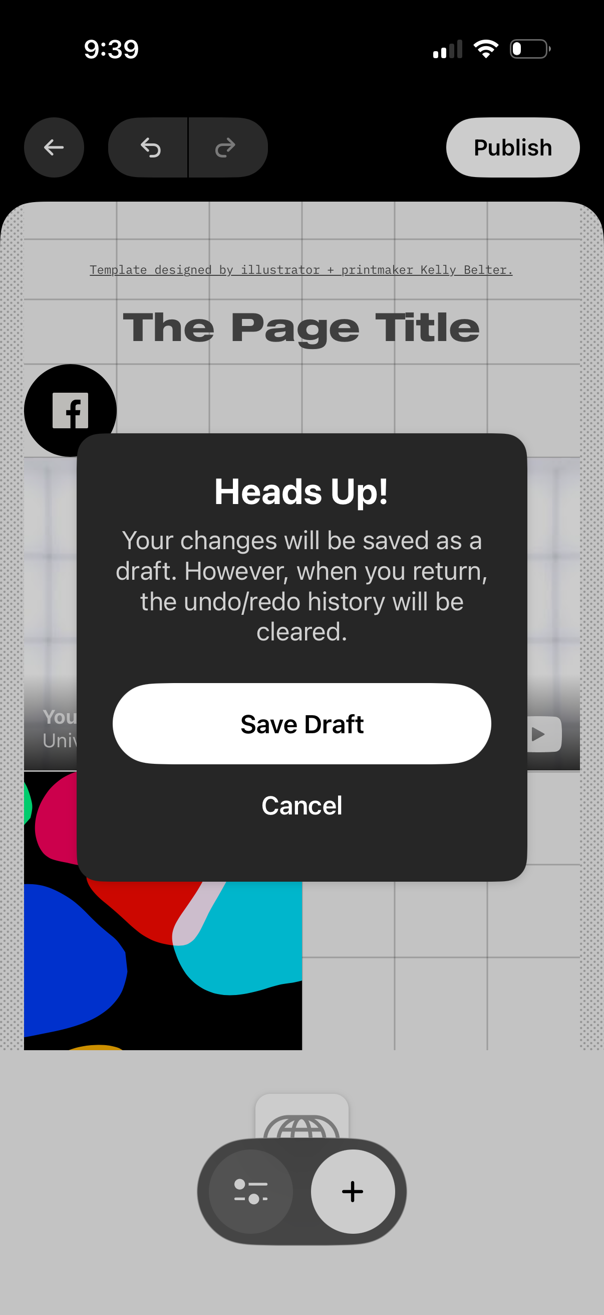 universe modal screenshot